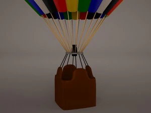 hot air balloon 3D Model
