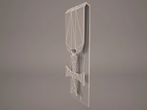iron cross medal 3D Model