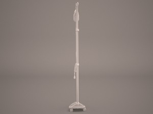 hospital iv stand Modelo 3D
