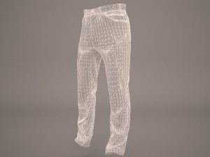 blue jeans 3D Model