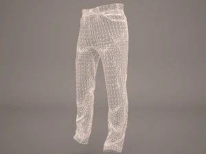 blue jeans 3D Model
