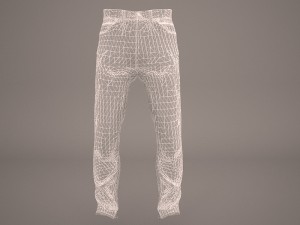 blue jeans 3D Model