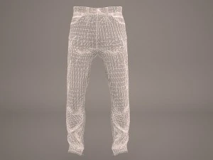 blue jeans 3D Model