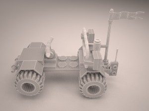 lego car Model 3D