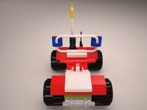 lego car Model 3D