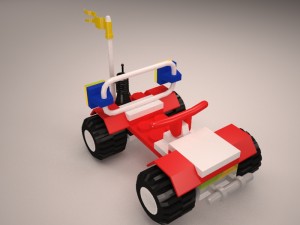 lego car Model 3D