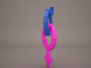 gender symbol 3D Model