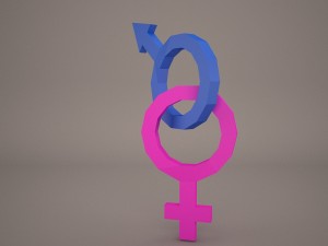 gender symbol 3D Model