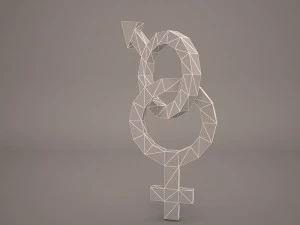gender symbol 3D Model