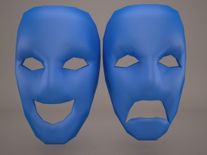 masks 3D 모델