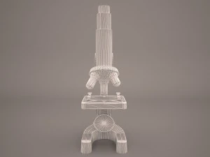 microscope 3D Model