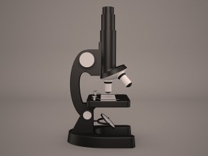microscope 3Dモデル