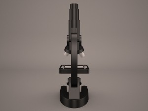 microscope 3Dモデル