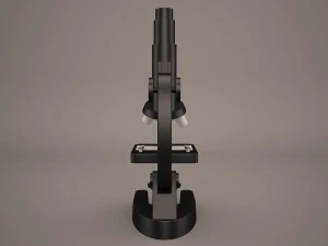 microscope 3D Model