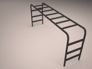 monkey bars 3D Модель