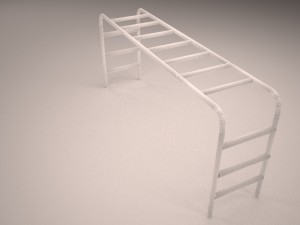 monkey bars 3D Модель