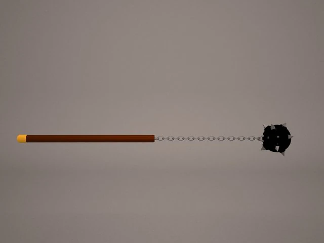 mace 4 3D Model .c4d .max .obj .3ds .fbx .stl .blend 