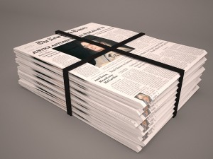 newspaper Modelo 3D