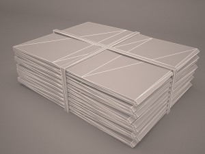 newspaper 3D 모델
