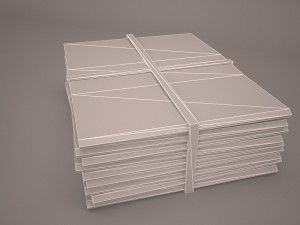 newspaper 3D 모델