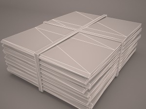 newspaper 3D 모델