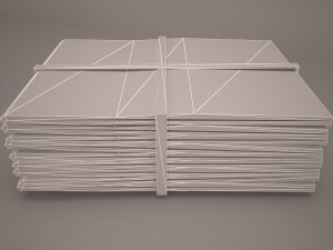newspaper 3D 모델
