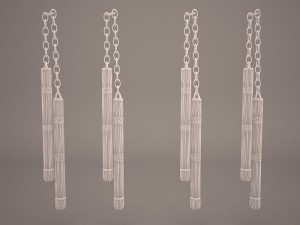 nunchucks Modelo 3D