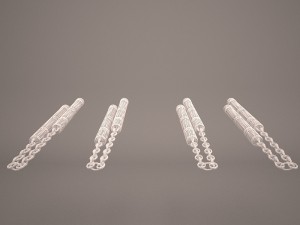 nunchucks Modelo 3D