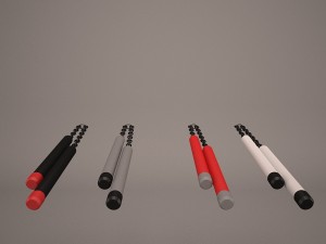 nunchucks Modelo 3D