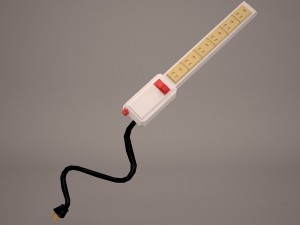electrical outlet 3D Model
