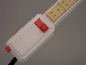 electrical outlet 3D Model