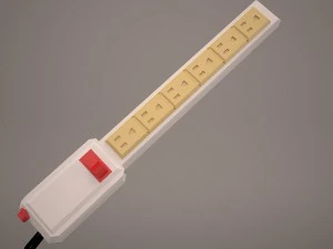 electrical outlet 3D Model