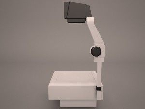 overhead projector 3D Модель