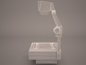 overhead projector 3D Модель