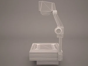 overhead projector 3D Model