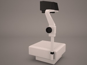 overhead projector 3D Модель