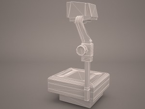 overhead projector 3D Модель