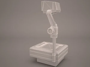 overhead projector 3D Model