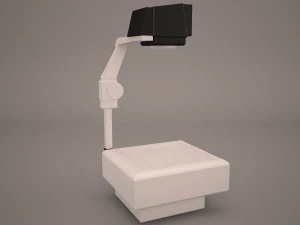 overhead projector 3D Model