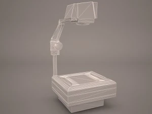 overhead projector 3D Model