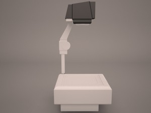 overhead projector 3D Модель