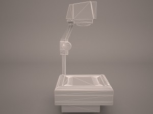 overhead projector 3D Модель