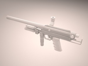 paintball Model 3D