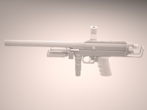 paintball Model 3D