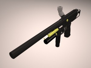 paintball Model 3D