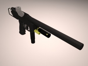 paintball Model 3D