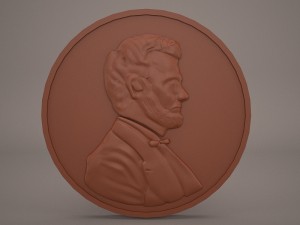 us penny 3D Model