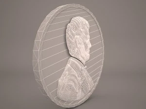 us penny 3D Model
