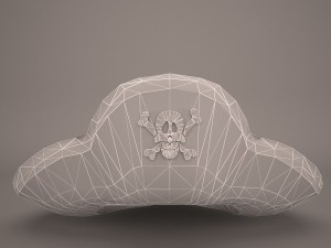 pirate hat 3D 모델