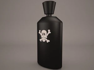 poison bottles 3D Model